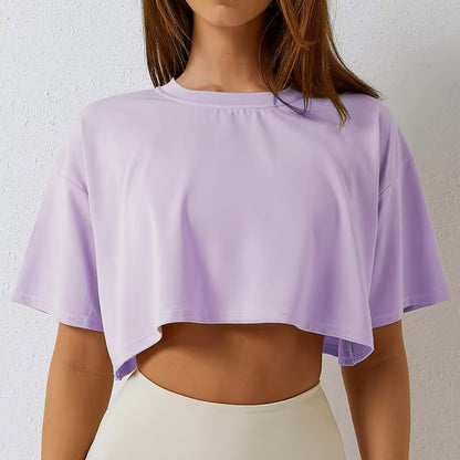 Oversized Baggy Crop Top